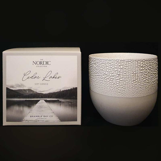 Nordic Cedar Lakes Soy Candle